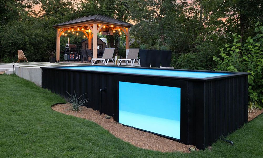 Container pool example